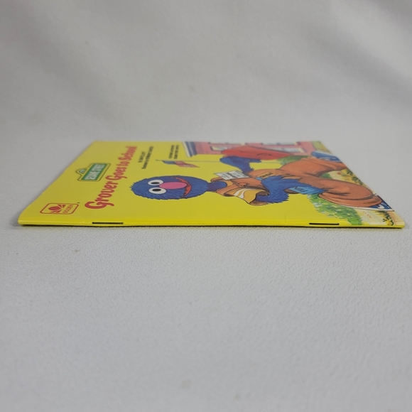 Vtg 1983 Grover Goes To School Book And Read Along Cassette Tape - Picture 12 of 15